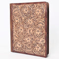 American Darling Hand-Tooled Leather Portfolio Bag