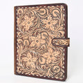 American Darling Hand-Tooled Leather Portfolio Bag