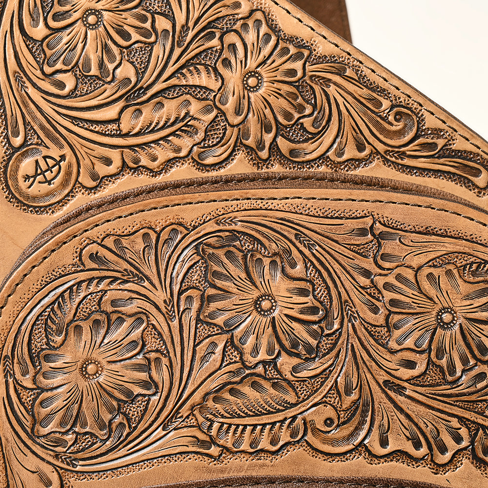 American Darling Hand-Tooled Genuine Leather Backpack