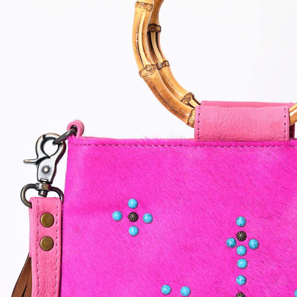 American Darling Hair-On Leather Crossbody Bag