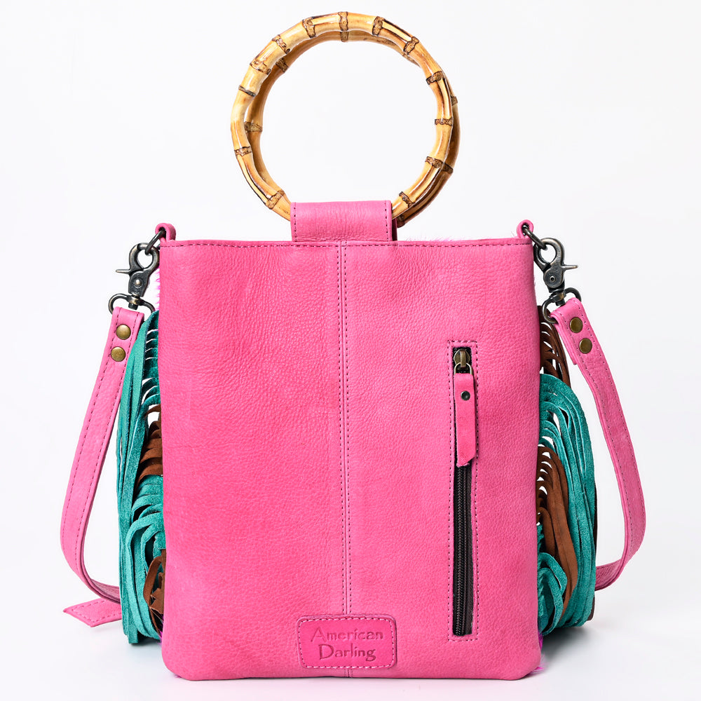 American Darling Hair-On Leather Crossbody Bag