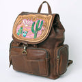 American Darling Hand-Tooled Genuine Leather Bag
