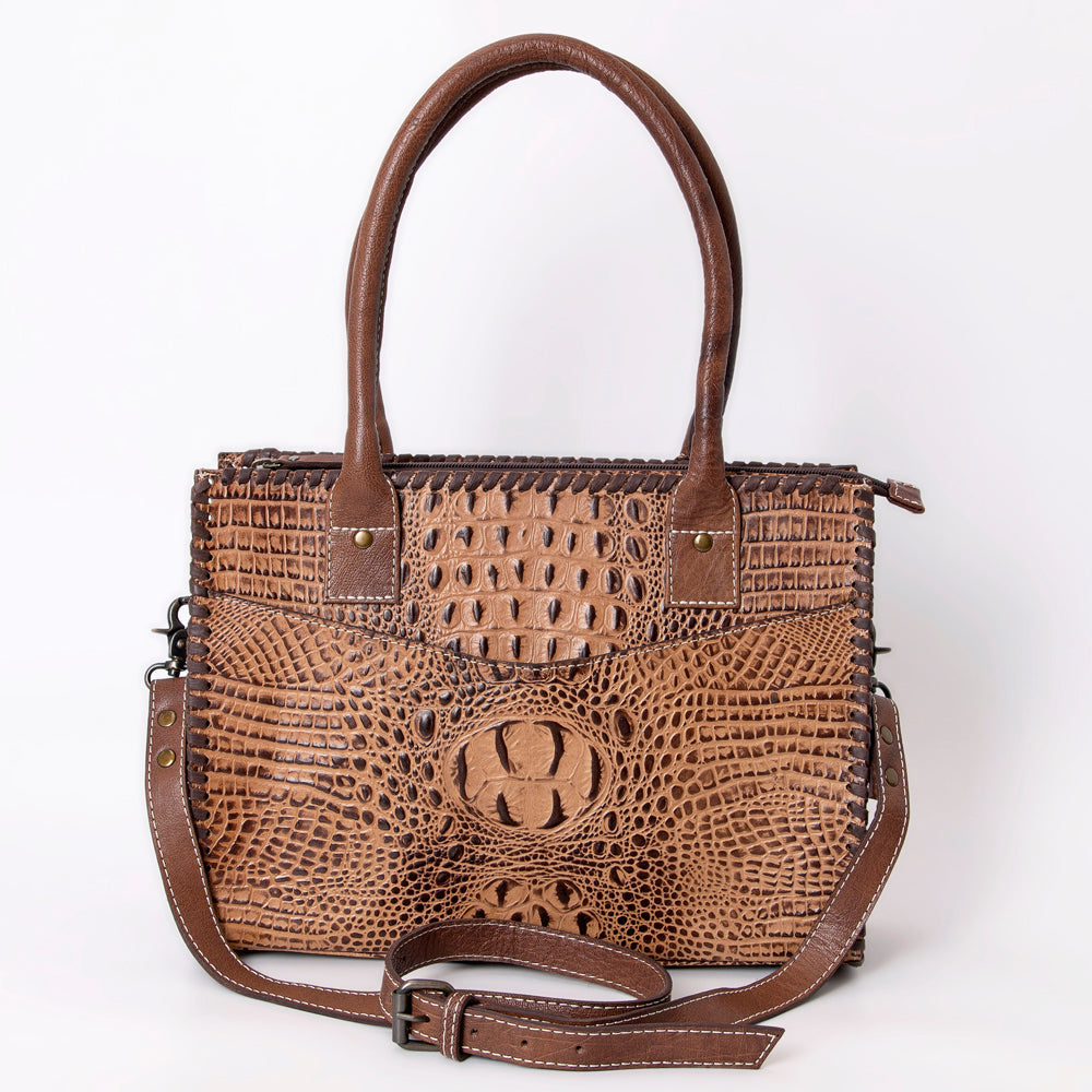American Darling Crocodile Embossed Genuine Leather