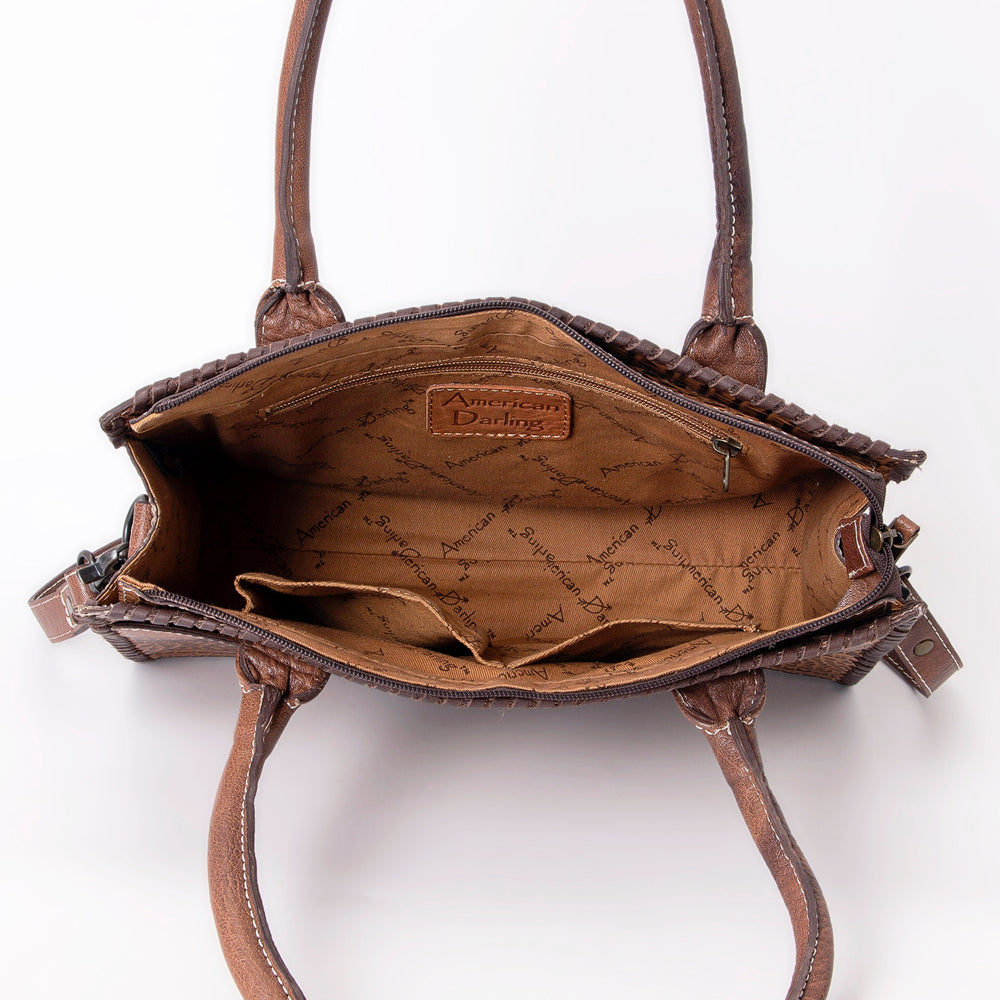 American Darling Crocodile Embossed Genuine Leather