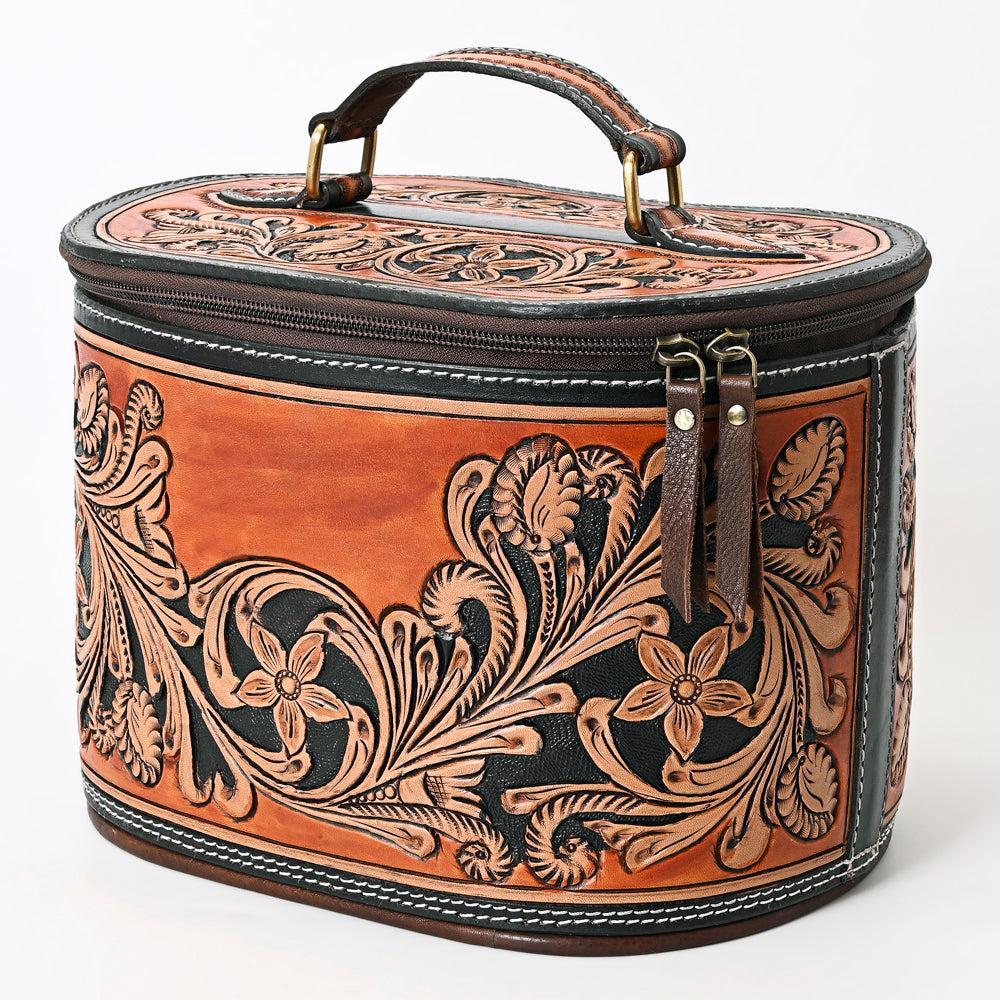 American Darling Hand-Tooled Genuine Leather Bag