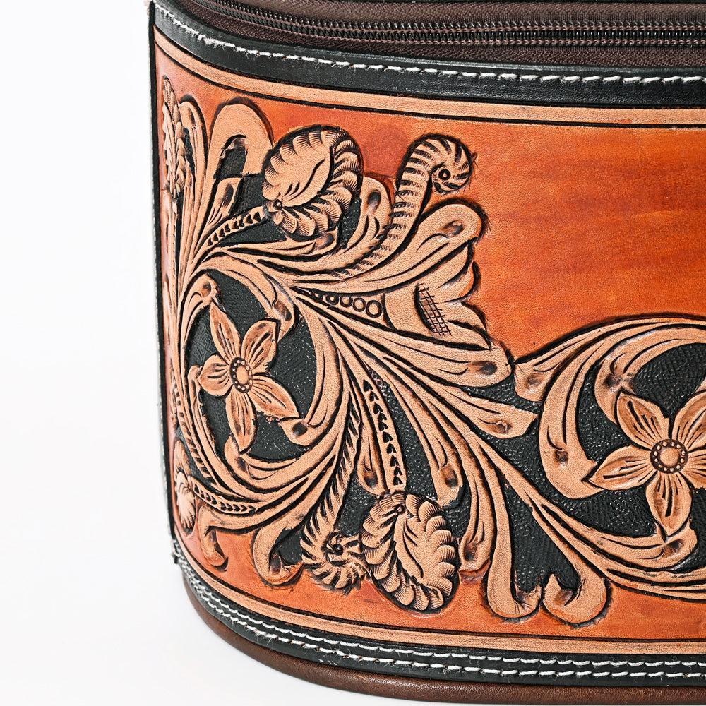 American Darling Hand-Tooled Genuine Leather Bag