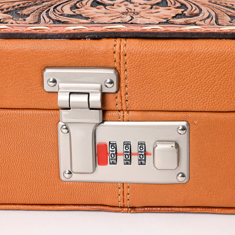 American Darling Hand-Tooled Genuine Leather Bag