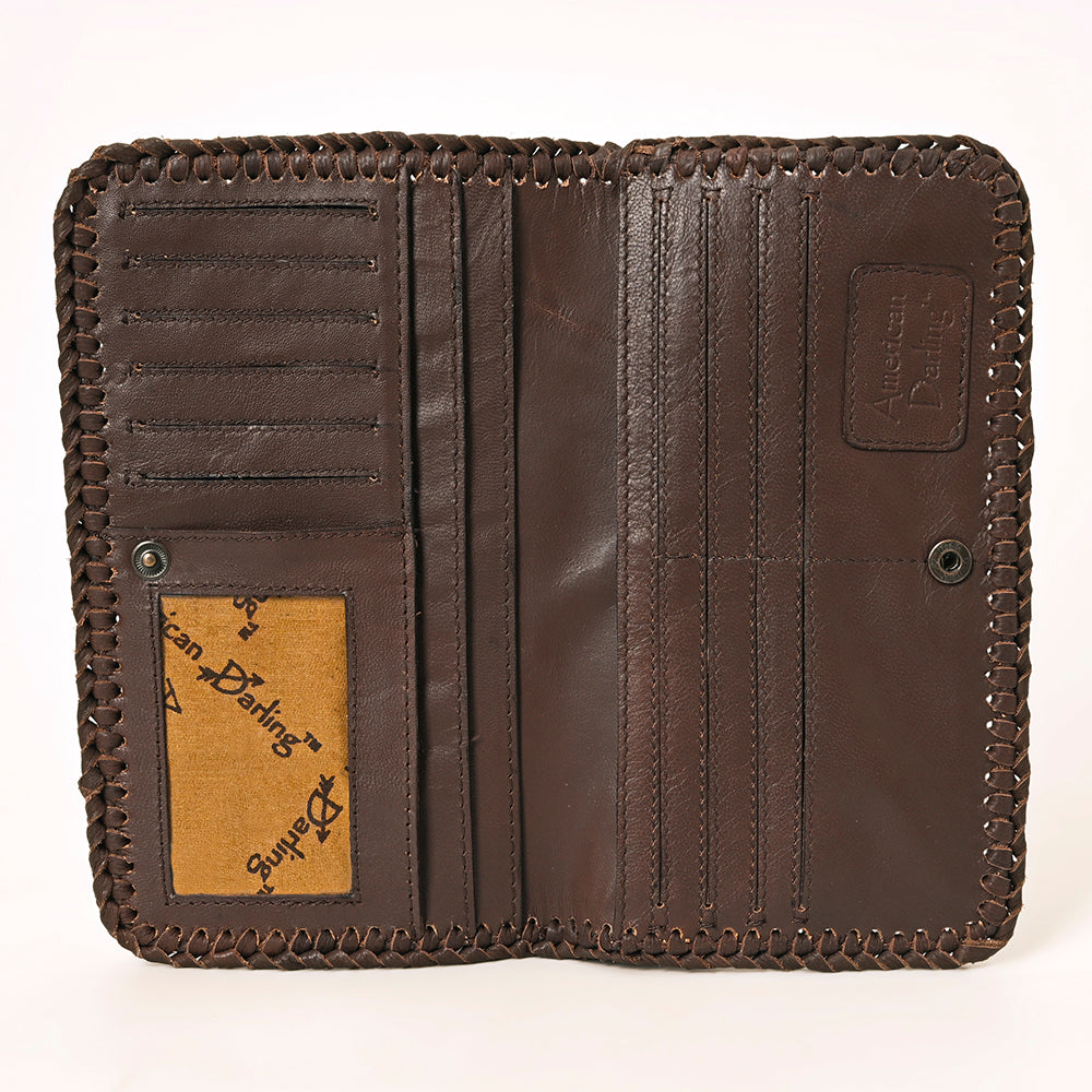 American Darling Hand-Tooled Genuine Leather Bag