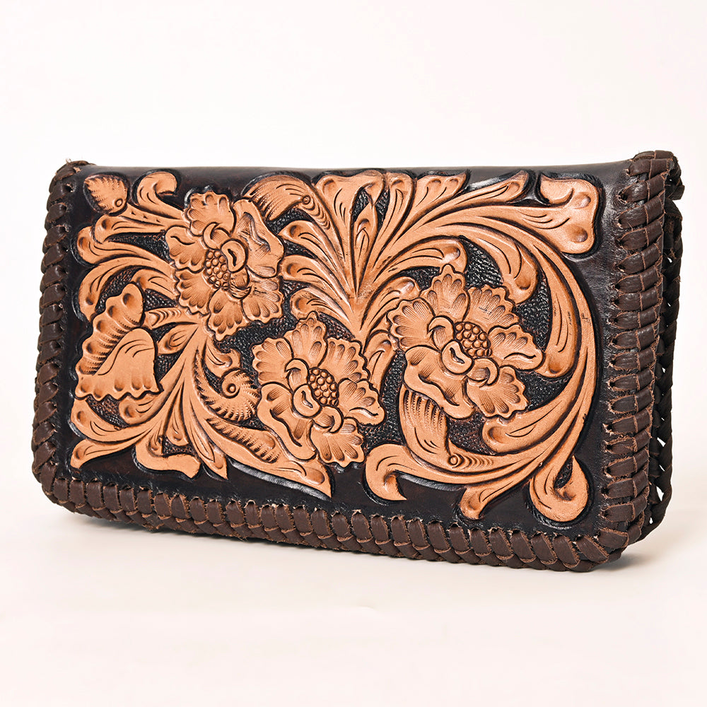 American Darling Hand-Tooled Genuine Leather Bag
