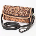American Darling Hand-Tooled Genuine Leather Bag