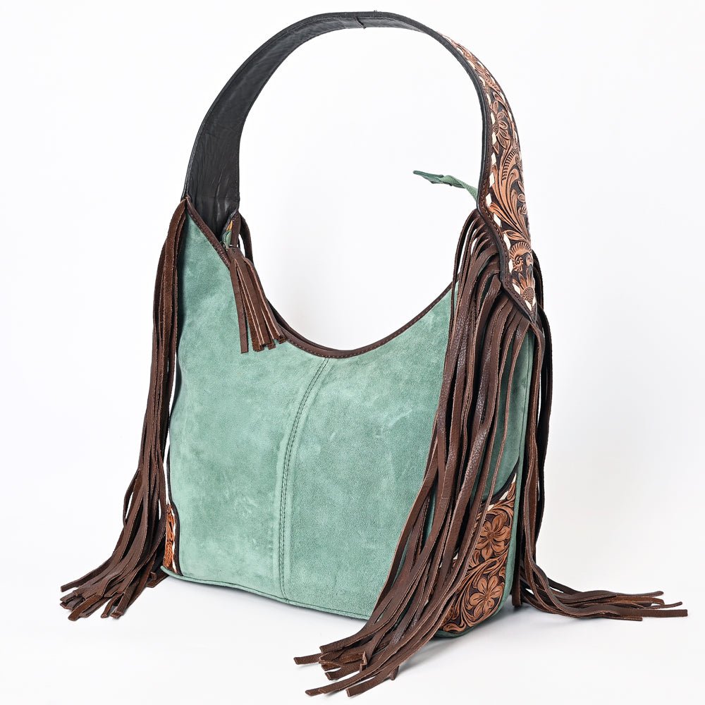 American Darling Hand-Tooled Genuine Leather Bag
