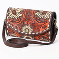American Darling Hand-Tooled Genuine Leather Bag