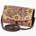American Darling Hand-Tooled Genuine Leather Bag