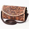 American Darling Hand-Tooled Genuine Leather Bag