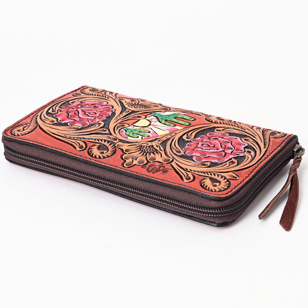 American Darling Hand-Tooled Genuine Leather Bag