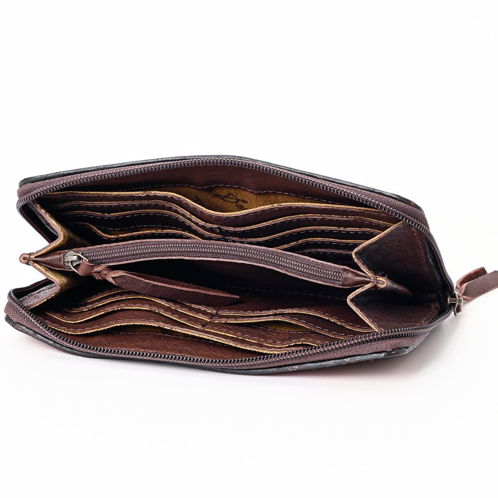 American Darling Hand-Tooled Genuine Leather Bag