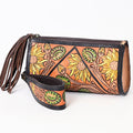American Darling Hand-Tooled Genuine Leather Bag