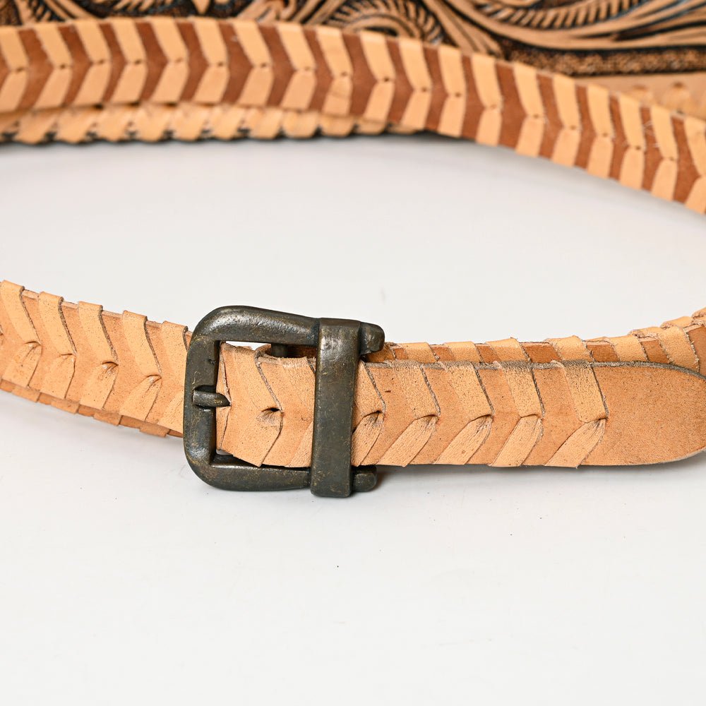 American Darling Crossbody Hand Tooled Genuine Leather