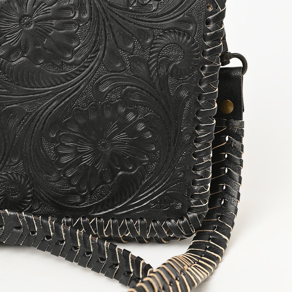 American Darling Crossbody Hand Tooled Genuine Leather