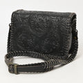 American Darling Crossbody Hand Tooled Genuine Leather