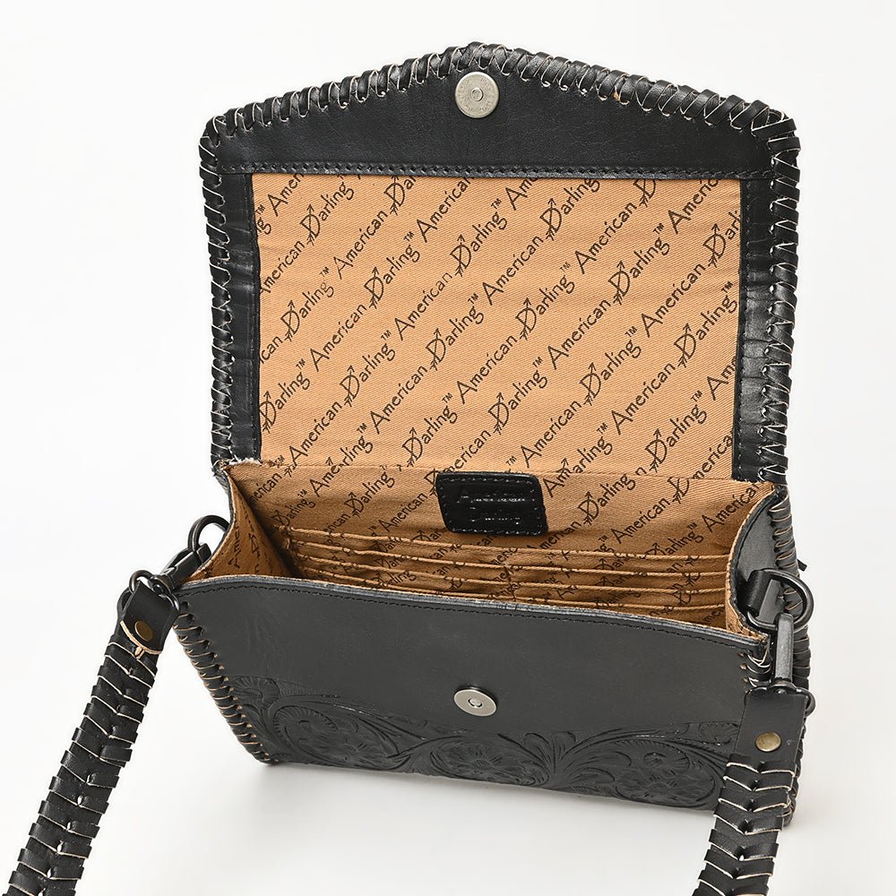 American Darling Hand Tooled Genuine Leather