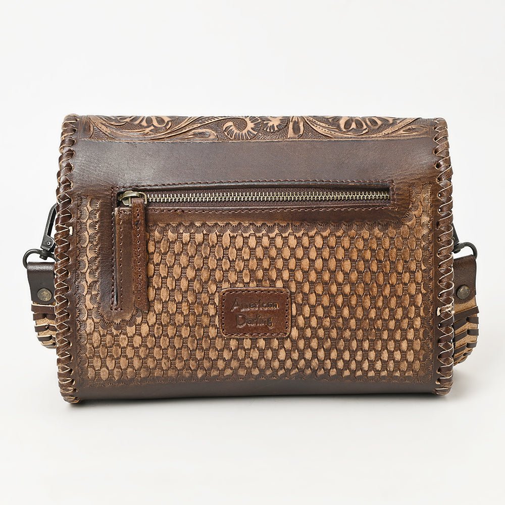 American Darling Hand Tooled Genuine Leather