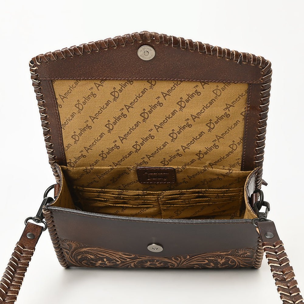 American Darling Hand Tooled Genuine Leather
