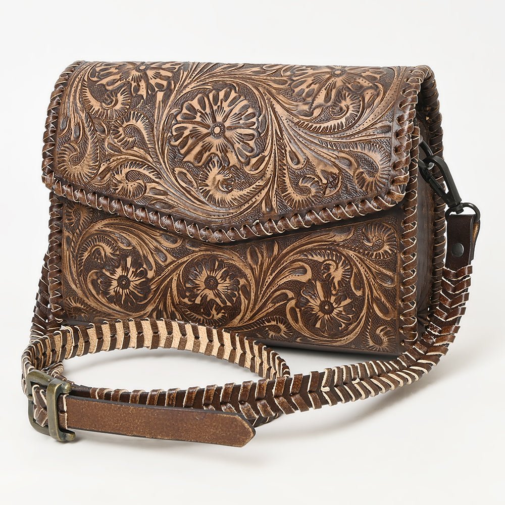 American Darling Hand Tooled Genuine Leather