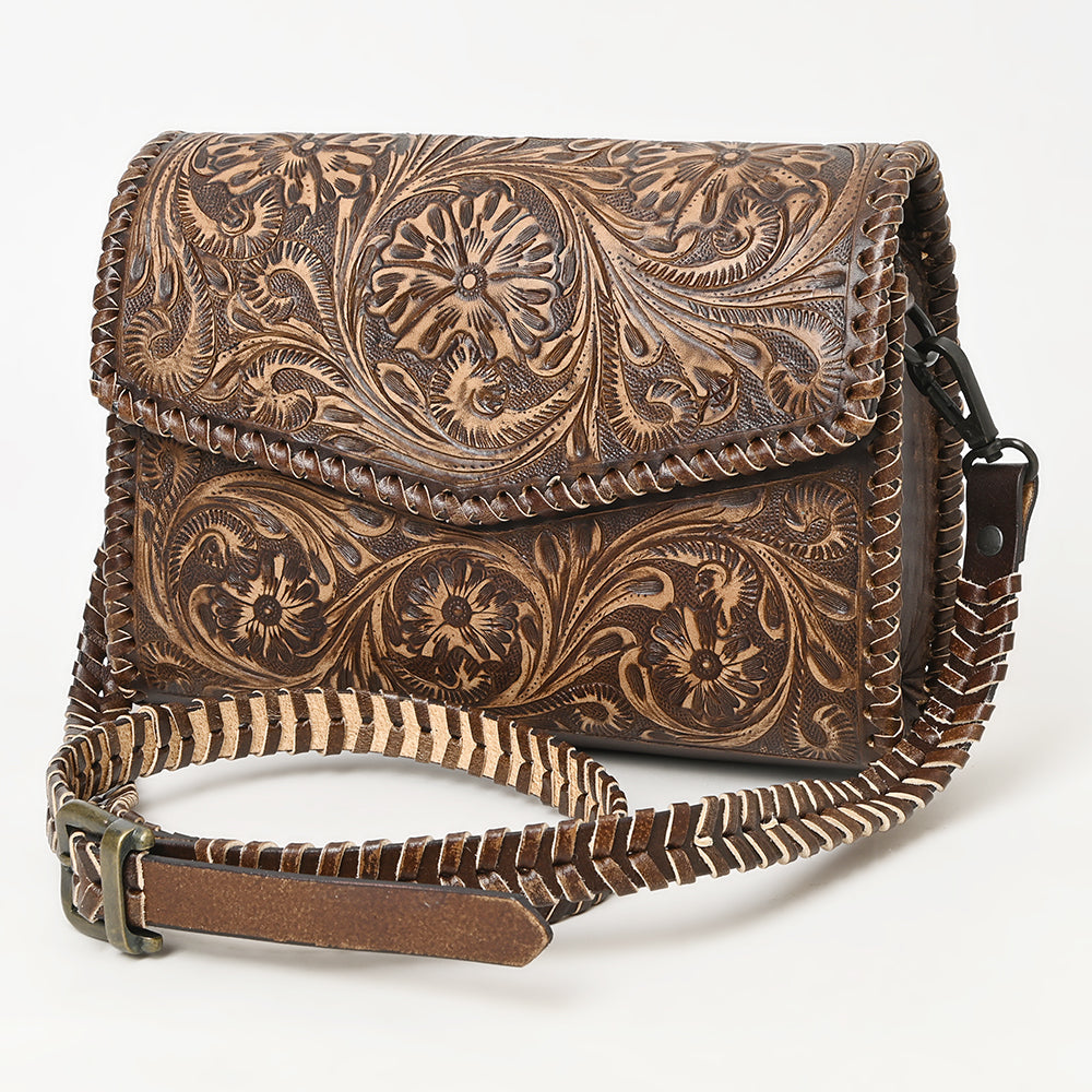 American Darling Hand Tooled Genuine Leather