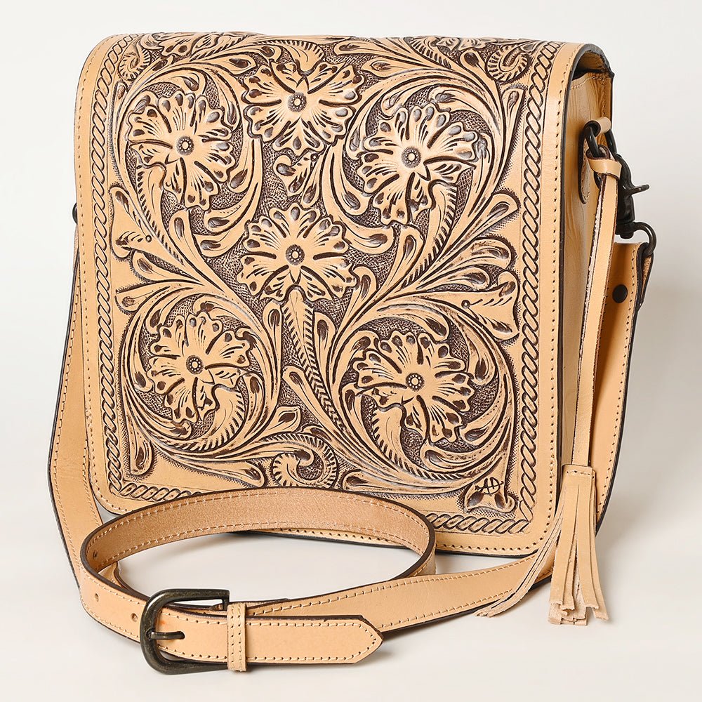 American Darling Hand Tooled Genuine Leather