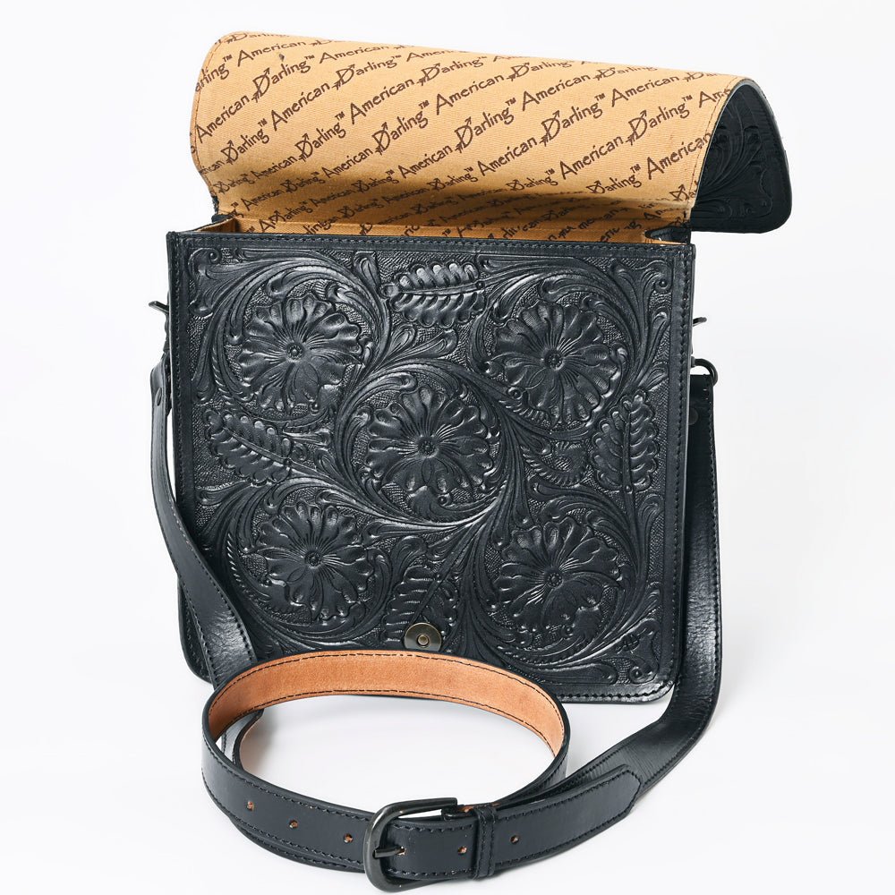 American Darling Hand Tooled Genuine Leather