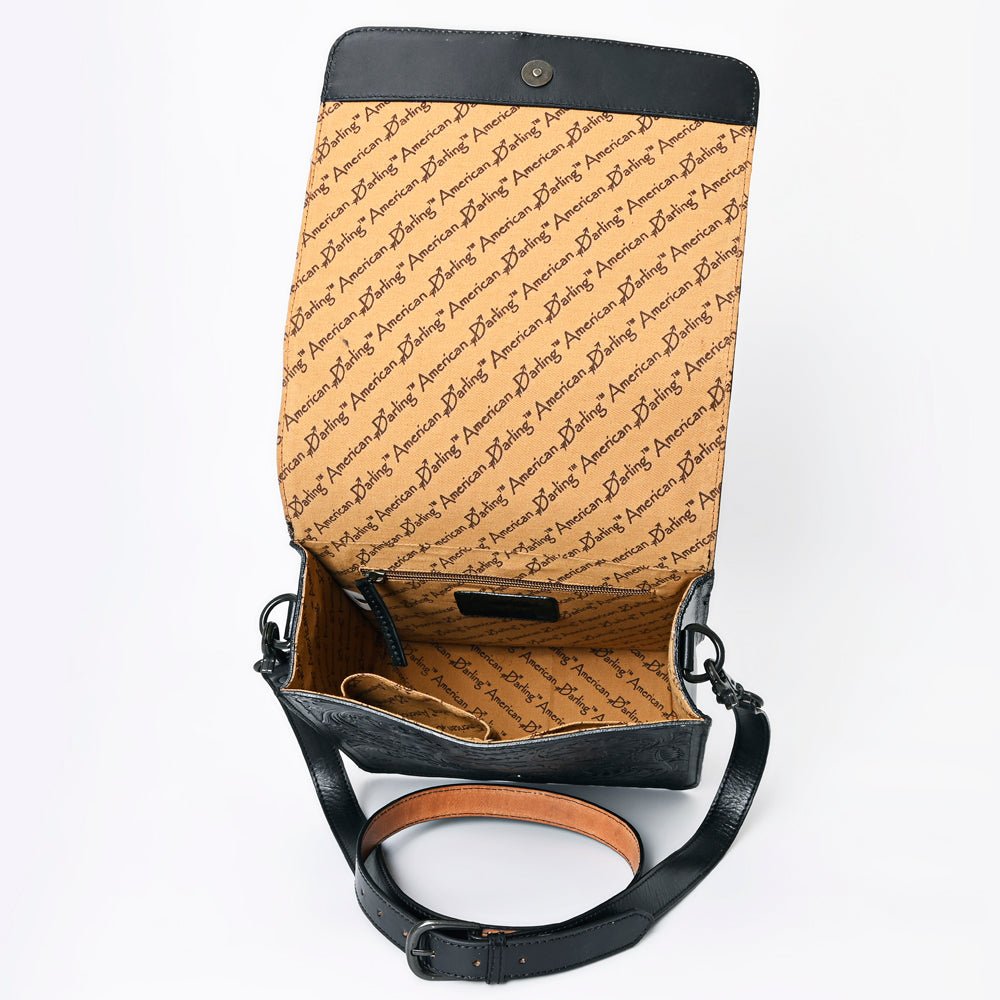 American Darling Hand Tooled Genuine Leather
