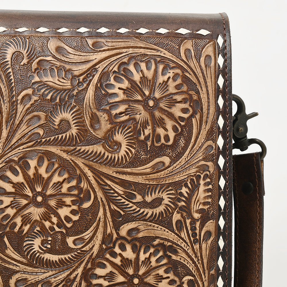 American Darling Hand Tooled Genuine Leather