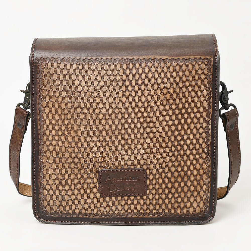 American Darling Hand Tooled Genuine Leather