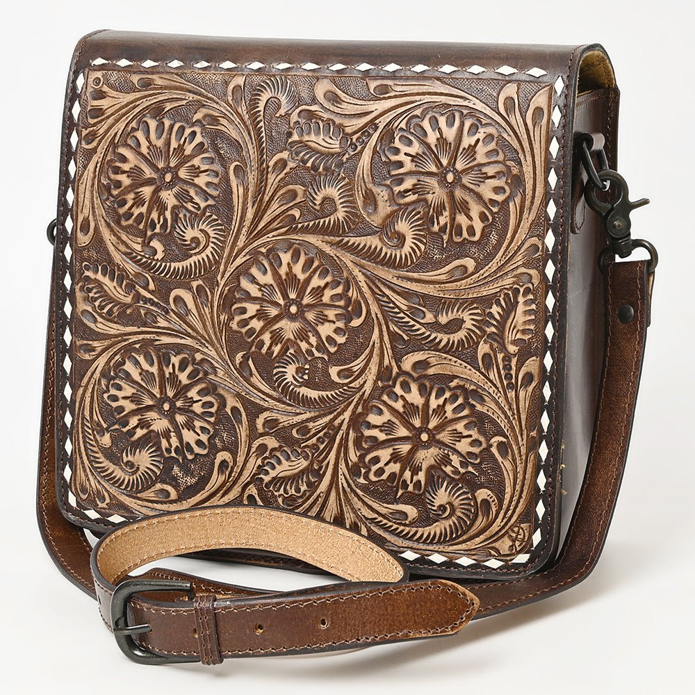 American Darling Hand Tooled Genuine Leather