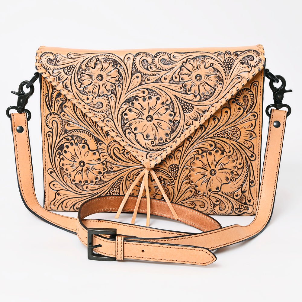 American Darling Hand Tooled Genuine Leather