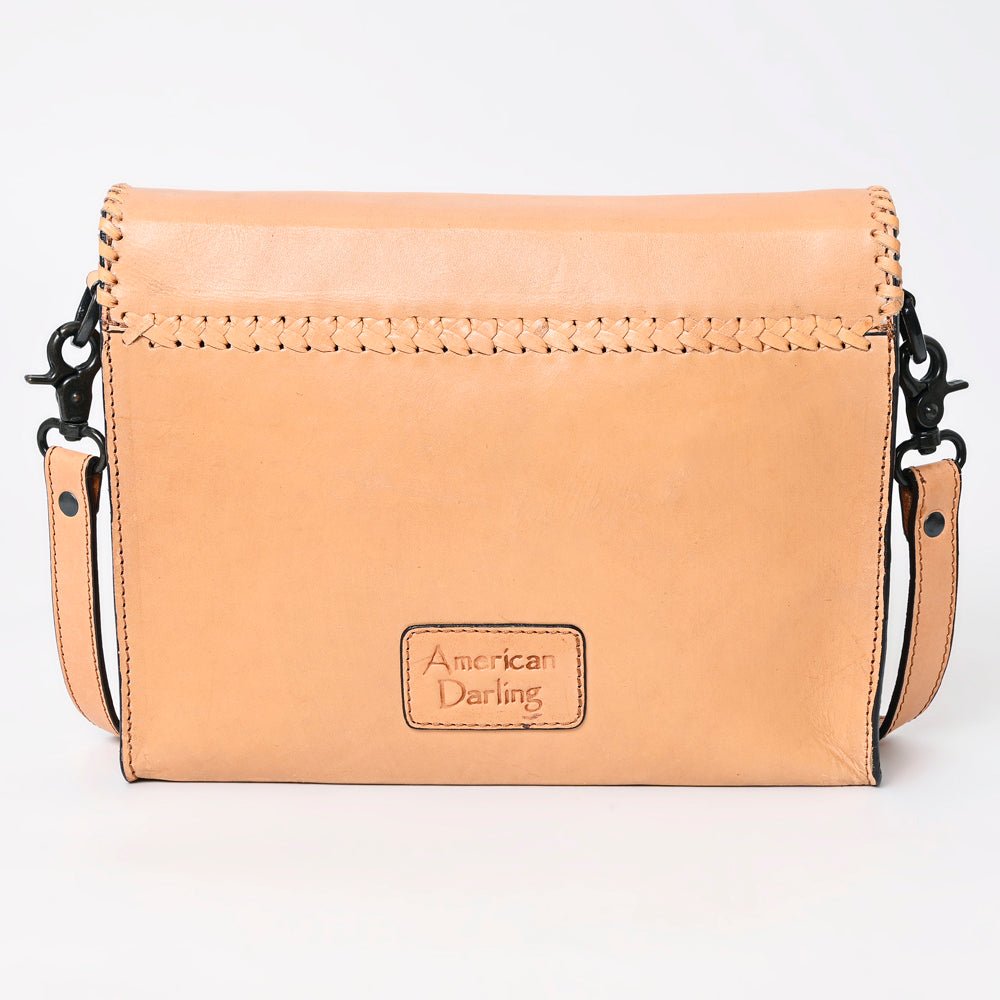 American Darling Hand Tooled Genuine Leather
