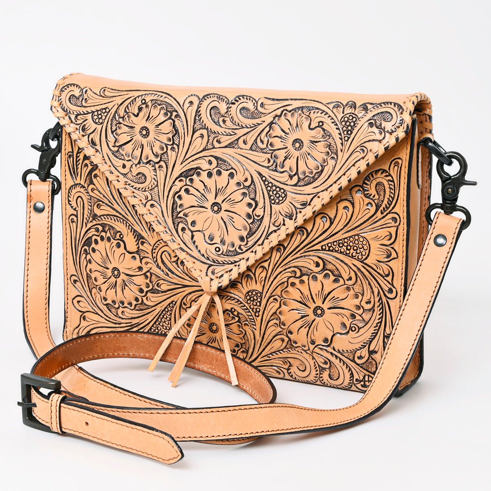 American Darling Hand Tooled Genuine Leather