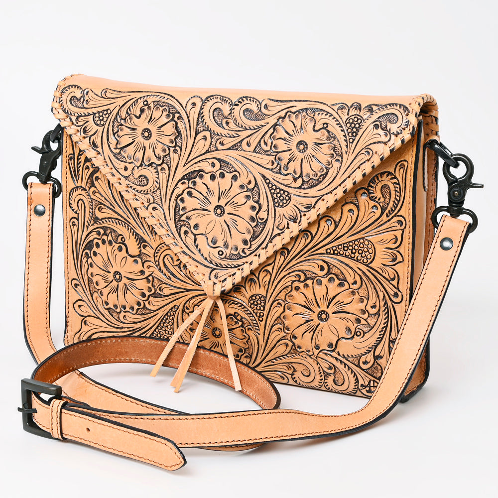 American Darling Hand Tooled Genuine Leather