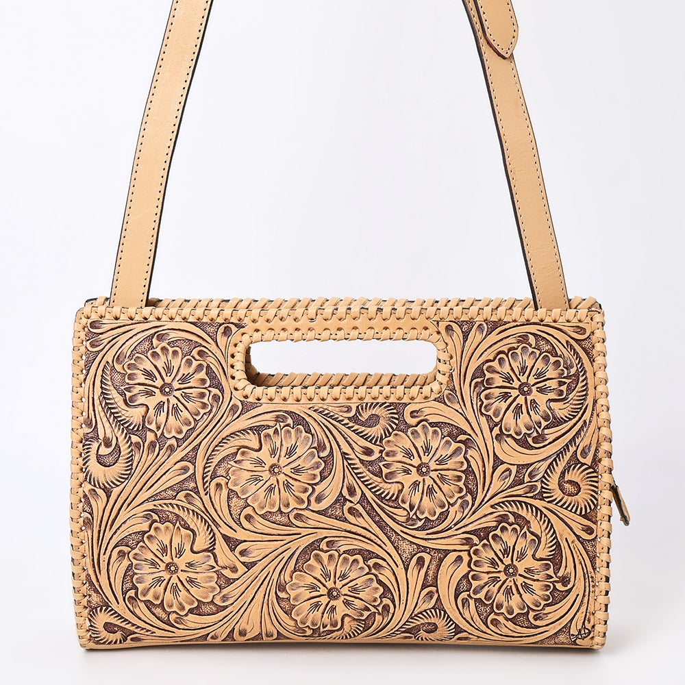 American Darling Clutch Hand Tooled Genuine Leather women bag western handbag purse