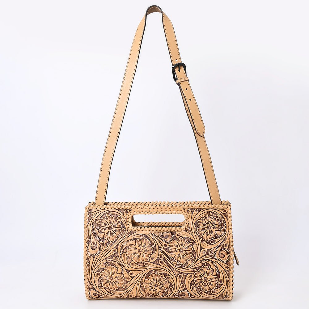 American Darling Clutch Hand Tooled Genuine Leather