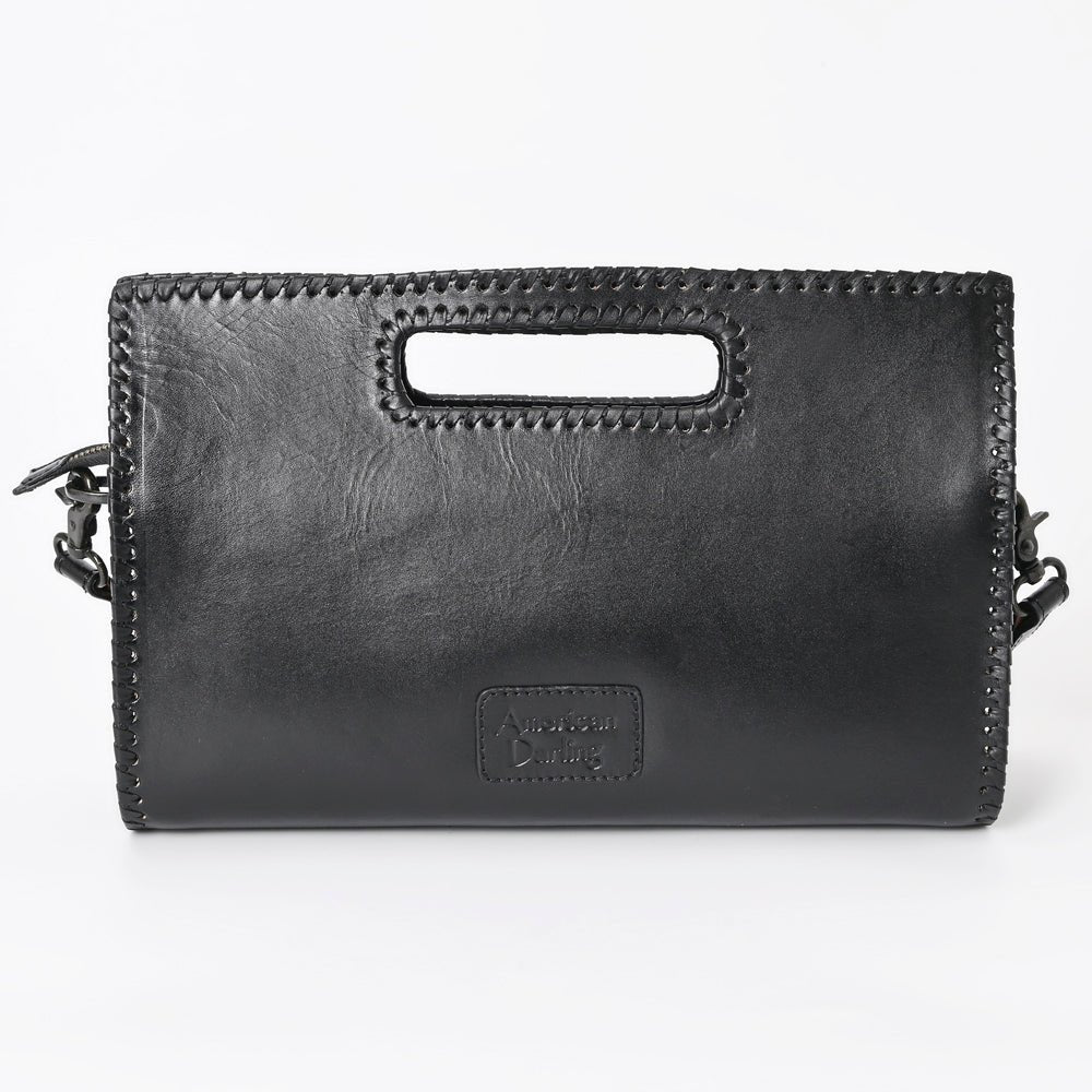 American Darling Clutch Hand Tooled Genuine Leather