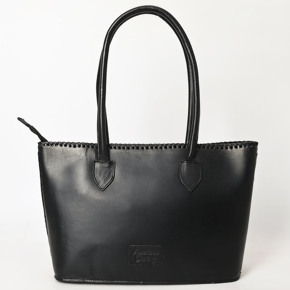 American Darling Tote Hand Tooled Genuine Leather