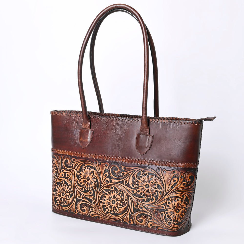 American Darling Hand Tooled Genuine Leather