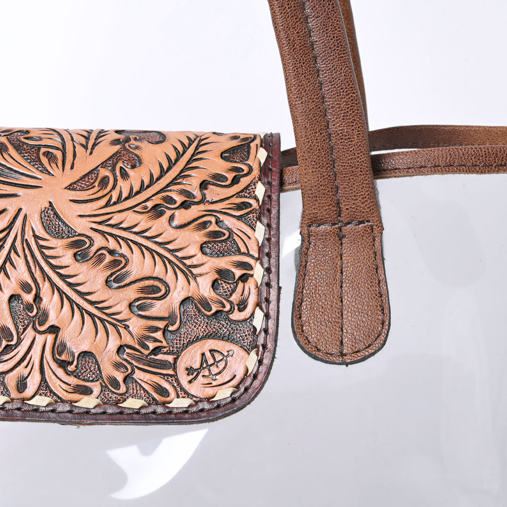 American Darling Hand Tooled Genuine Leather