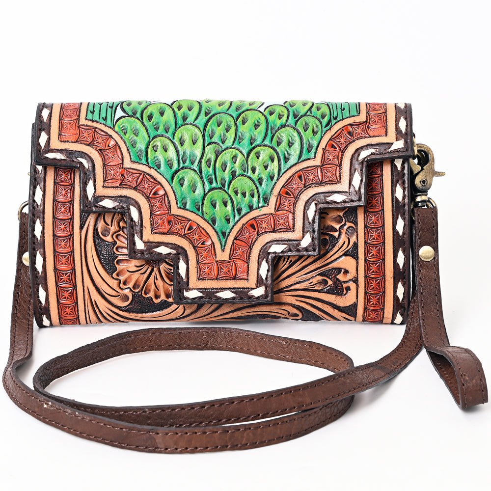 American Darling Hand Tooled Genuine Leather