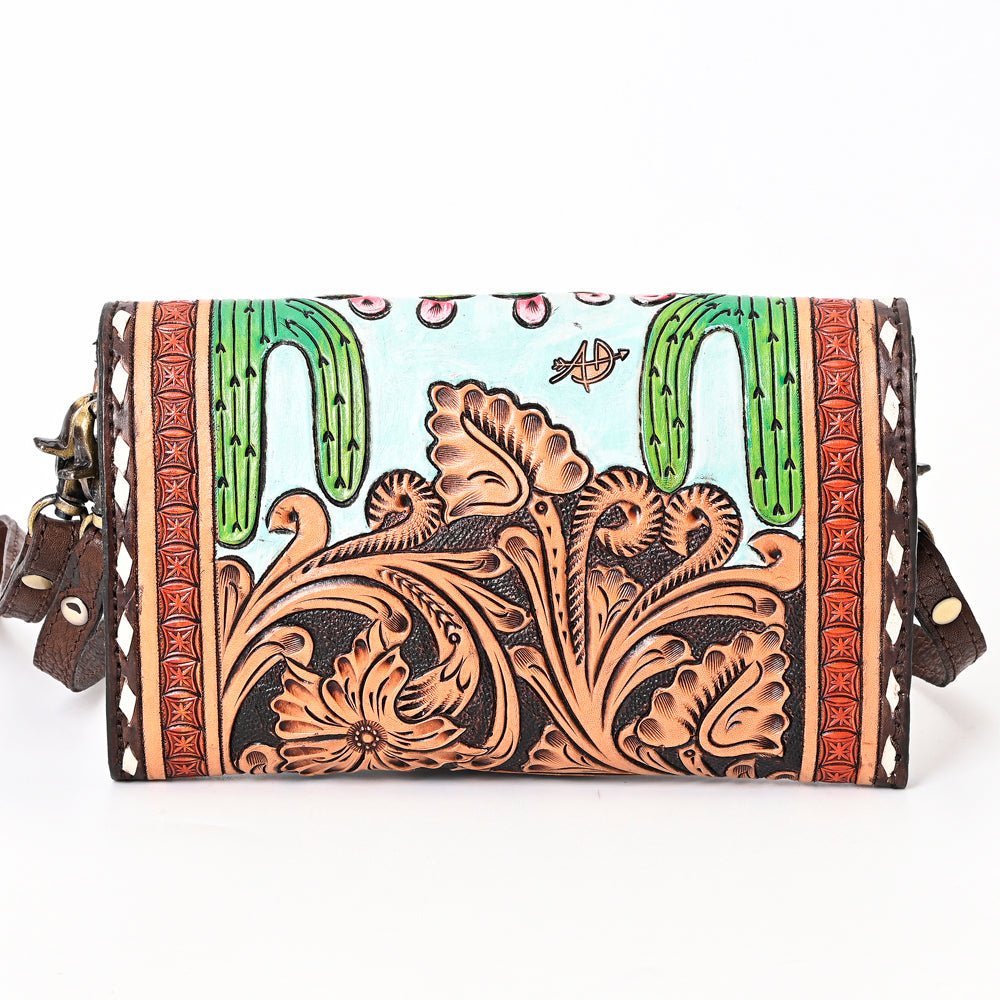 American Darling Hand Tooled Genuine Leather