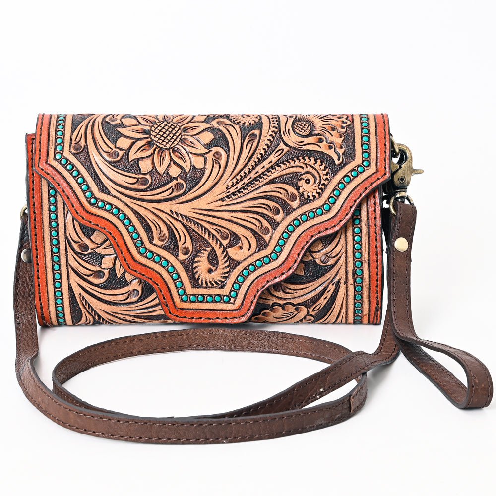 American Darling Hand Tooled Genuine Leather