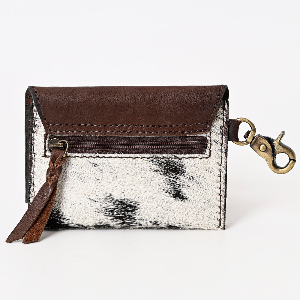 American Darling Hand Tooled Hair-On Genuine Leather