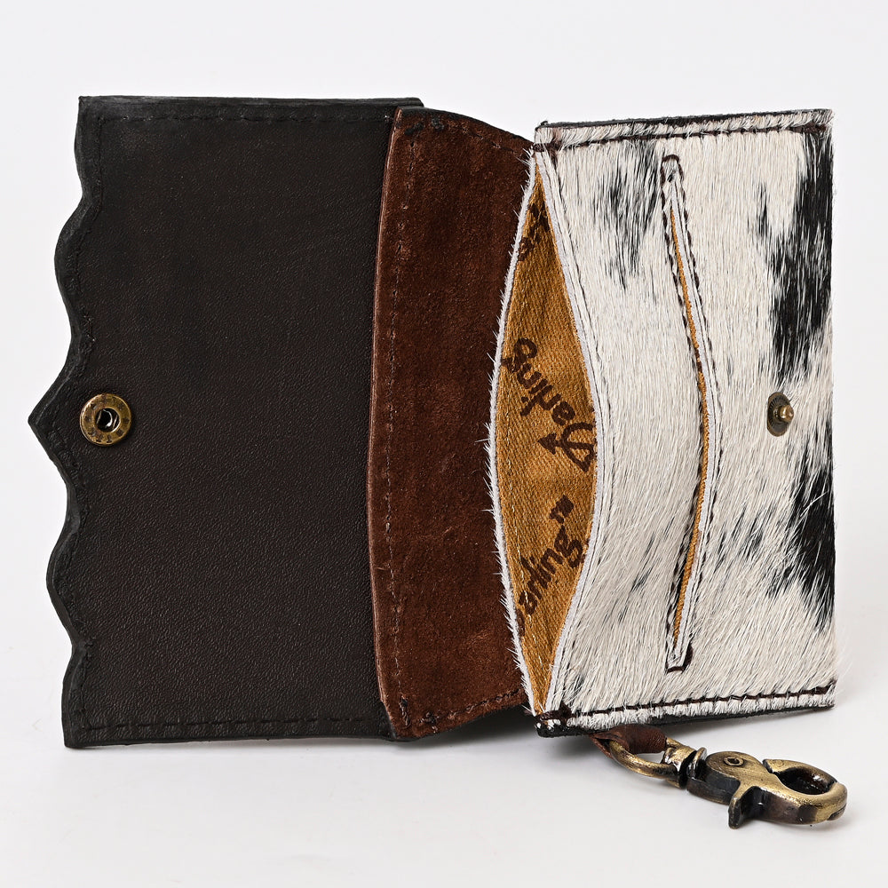 American Darling Hand Tooled Hair-On Genuine Leather